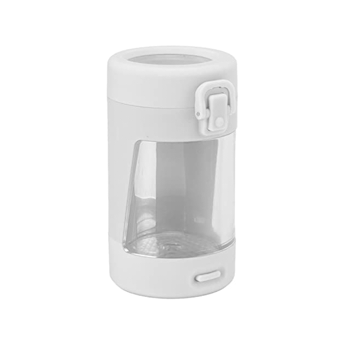 POTE HERMÉTICO GLOW JAR LUPA E LUZ