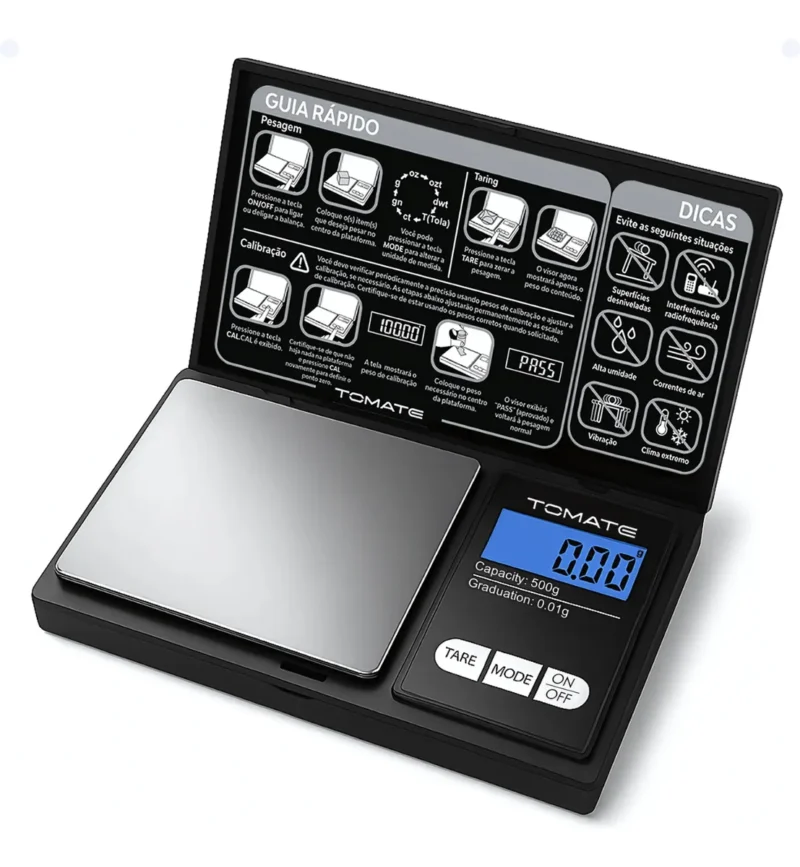 BALANÇA PRECISÃO - 500G