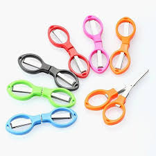 TESOURA DOBRAVEL COLORIDA
